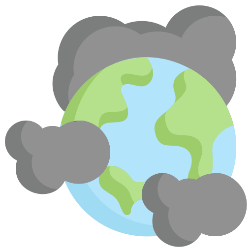 Ícone de Redução da Poluição